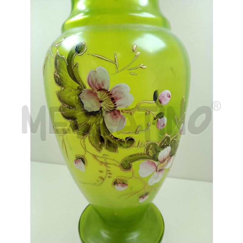 VASO PORTAFIORI VERDE EPOCA | Mercatino dell'Usato Siena 2