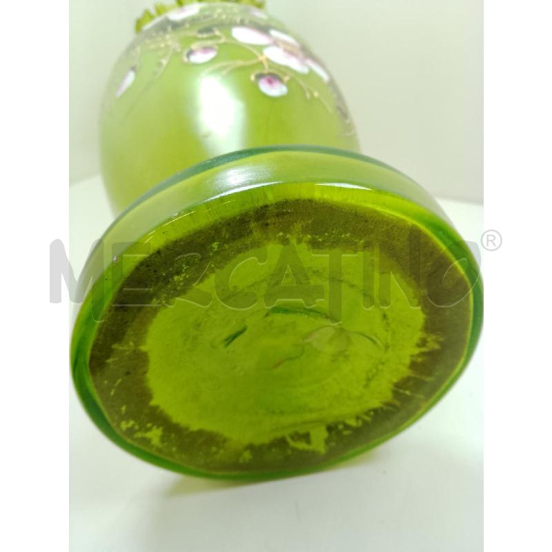 VASO PORTAFIORI VERDE EPOCA | Mercatino dell'Usato Siena 3