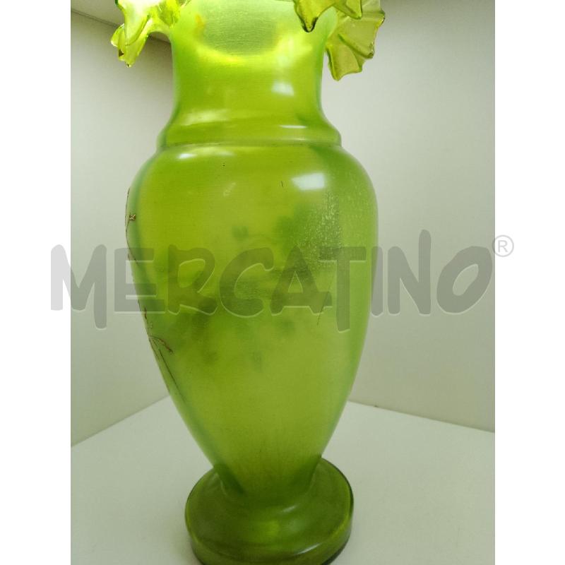 VASO PORTAFIORI VERDE EPOCA | Mercatino dell'Usato Siena 5