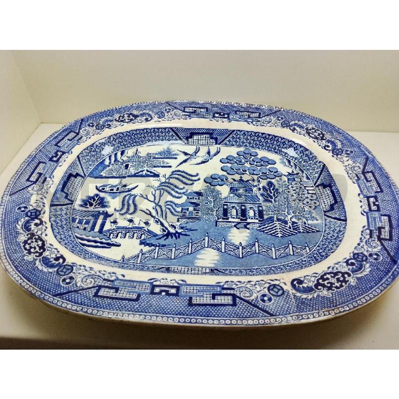 VASSOIO CARDIFF BLU 40X32 | Mercatino dell'Usato Siena 1