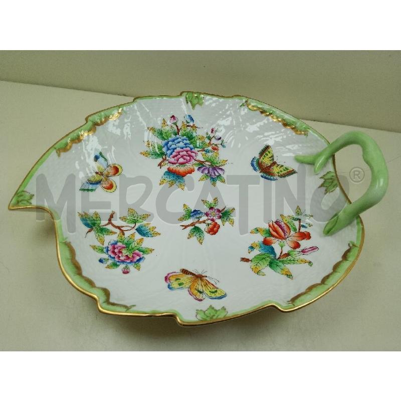 VASSOIO HEREND QUEEN VICTORIA 23.5X19.5 | Mercatino dell'Usato Siena 1