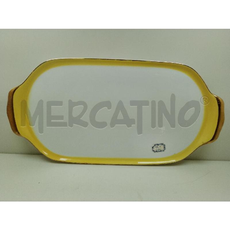 VASSOIO PAGNOSSIN RIGO GIALLO | Mercatino dell'Usato Siena 1