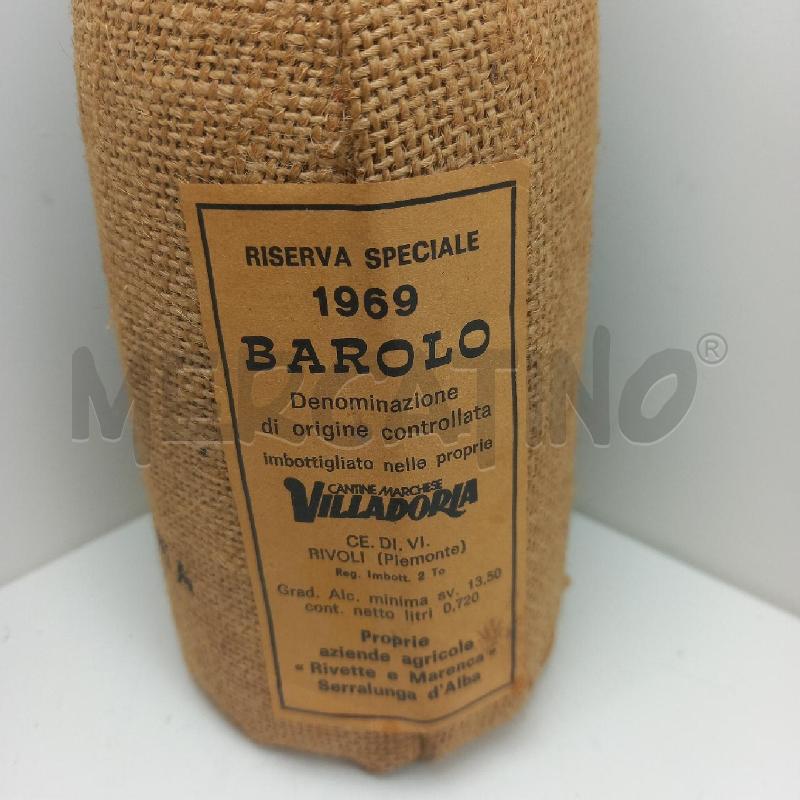 VINO DA ESPOSIZIONE BAROLO MARCHESE VILLADORIA  | Mercatino dell'Usato Siena 2