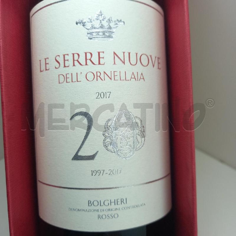 VINO DA ESPOSIZIONE LE SERRE NUOVE DELL'ORNELLAIA 2017 | Mercatino dell'Usato Siena 2