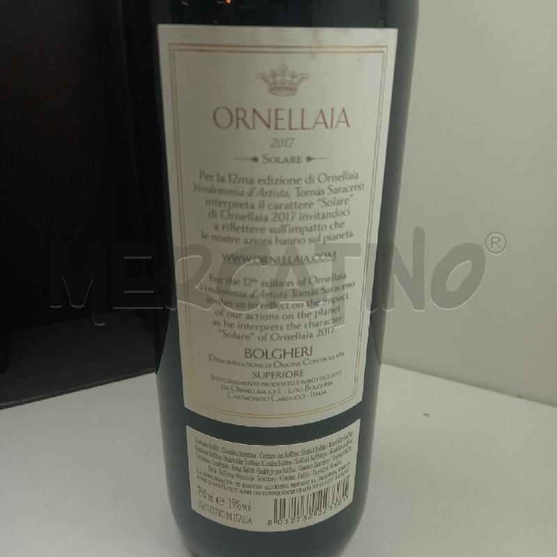 VINO DA ESPOSIZIONE ORNELLAIA 2017 | Mercatino dell'Usato Siena 4