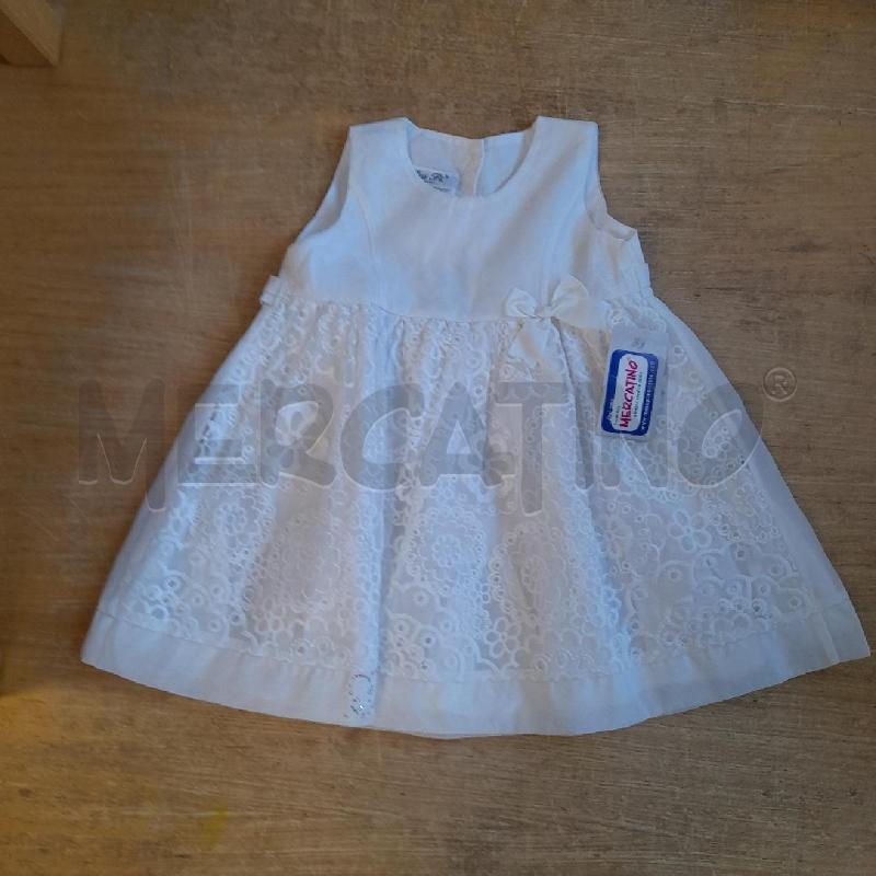ABITO BAMBINA BIANCO CERIMONIA | Mercatino dell'Usato Sondrio 1