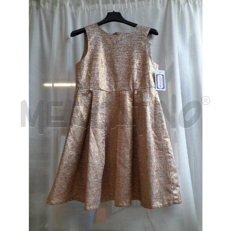 ABITO BAMBINA COLOR ORO | Mercatino dell'Usato Sondrio 1
