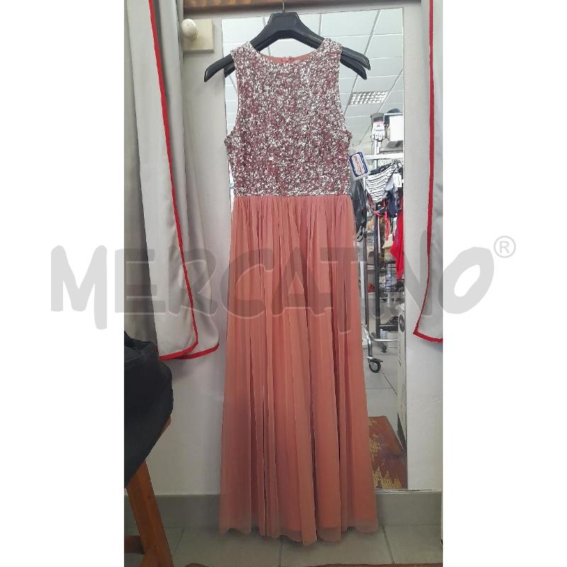 ABITO DA SERA ROSA TULLE PAILLETTES | Mercatino dell'Usato Sondrio 1