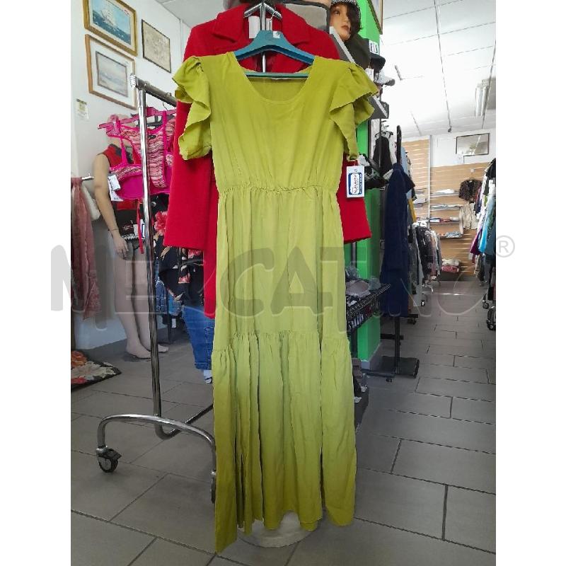 ABITO DONNA CLARIN SHAVIEN VERDE ACIDO | Mercatino dell'Usato Sondrio 1