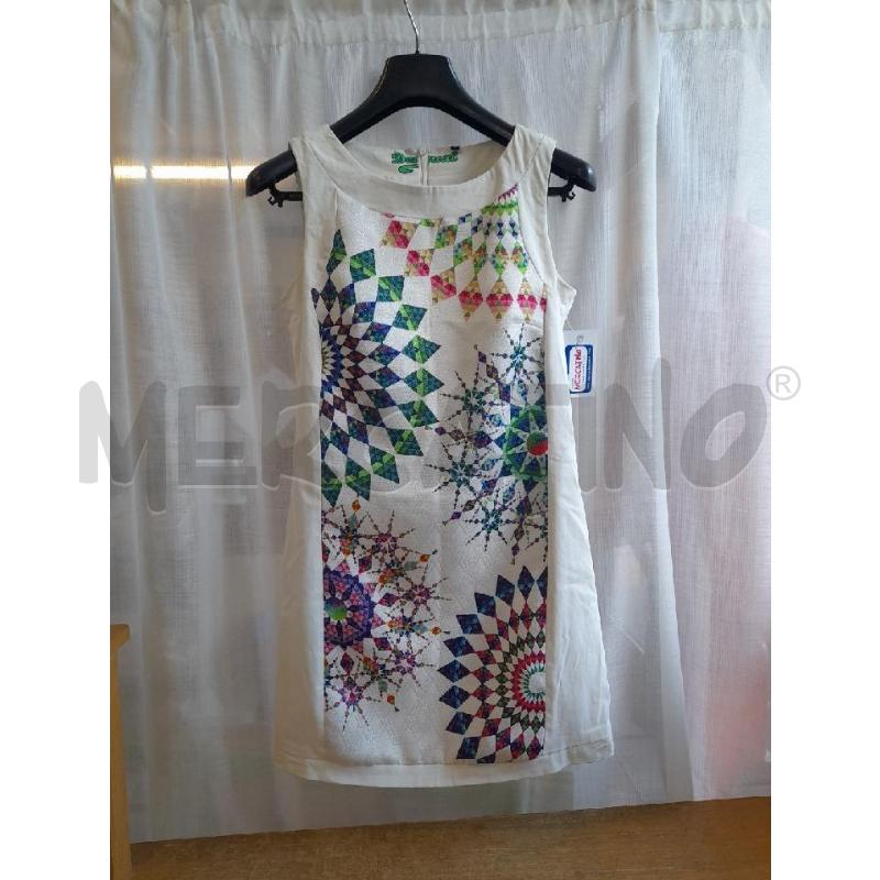 ABITO DONNA DESIGUAL BIANCO | Mercatino dell'Usato Sondrio 1