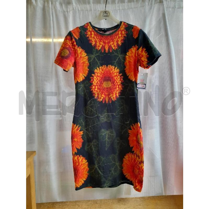 ABITO DONNA DESIGUAL MAGLINA FIORI | Mercatino dell'Usato Sondrio 1