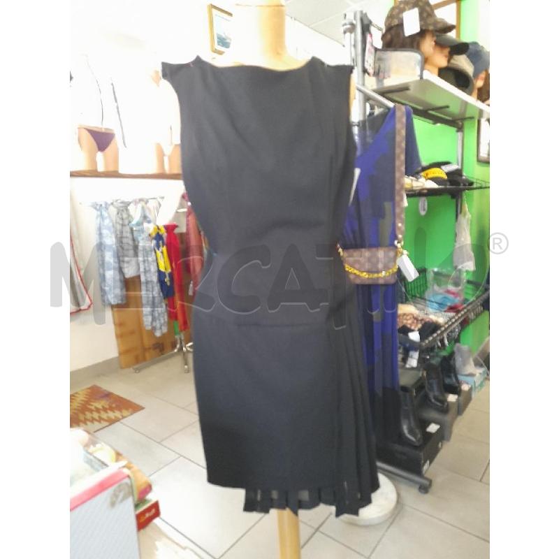 ABITO DONNA NERO PIEGHE DENNYROSE | Mercatino dell'Usato Sondrio 1