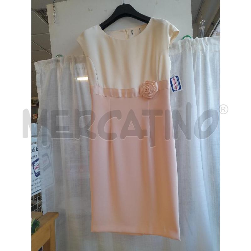 ABITO DONNA PANNA ROSA FIORE | Mercatino dell'Usato Sondrio 1