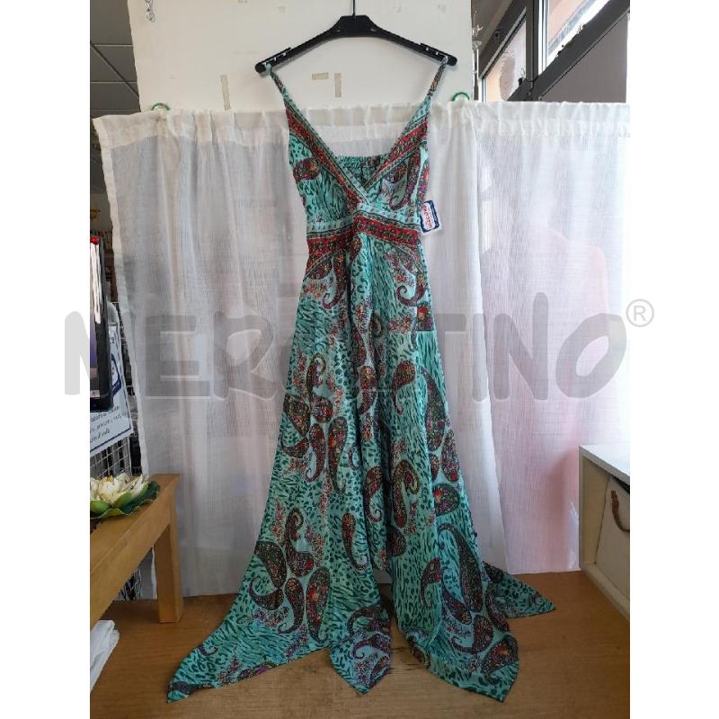 ABITO DONNA PRENDISOLE SETA VERDE | Mercatino dell'Usato Sondrio 1