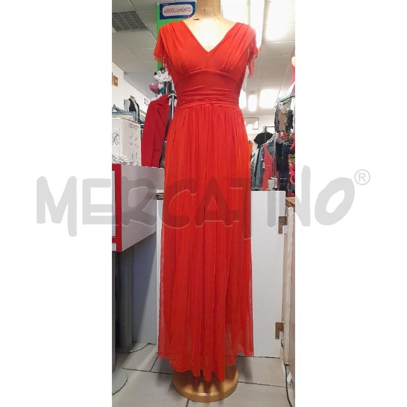 ABITO DONNA ROSSO ARTIGLI CON STOLA | Mercatino dell'Usato Sondrio 2