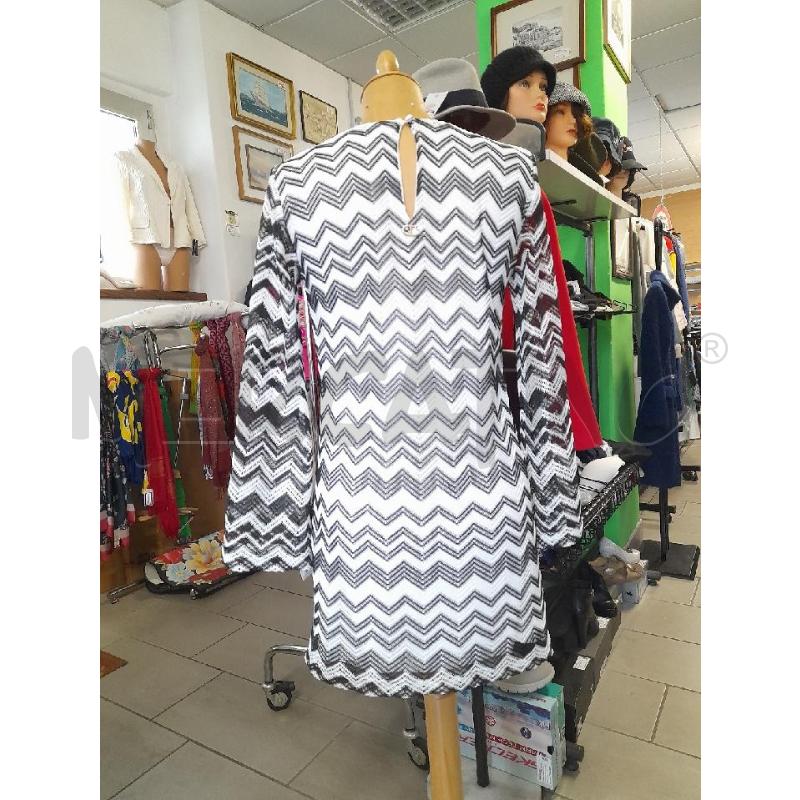 ABITO DONNA TWINSET ZIGZAG BIANCO NERO | Mercatino dell'Usato Sondrio 2