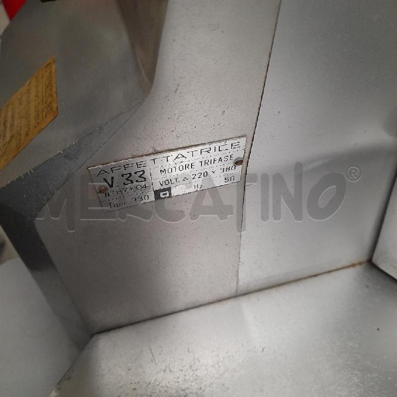 AFFETTATRICE PROFESSIONALE OMEGA V33 | Mercatino dell'Usato Sondrio 2
