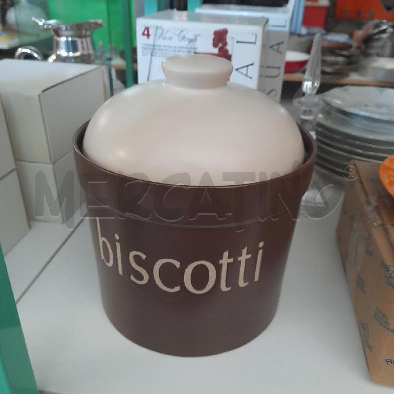 BISCOTTIERA MARRONE BEIGE | Mercatino dell'Usato Sondrio 1