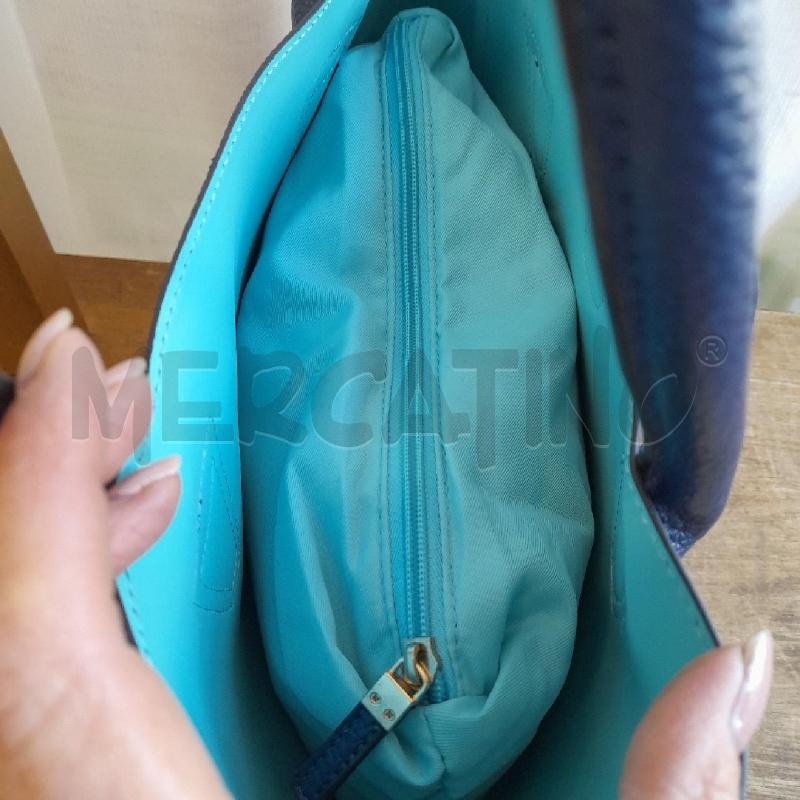 BORSA DONNA CARPISA BLU | Mercatino dell'Usato Sondrio 2