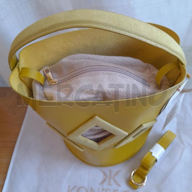 BORSA DONNA SECCHIELLO GIALLO | Mercatino dell'Usato Sondrio 2