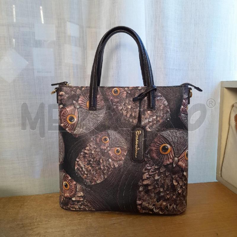BORSA DONNA T.BRACCIALINI CON TRACOLLA STAMPA GUFI | Mercatino dell'Usato Sondrio 1