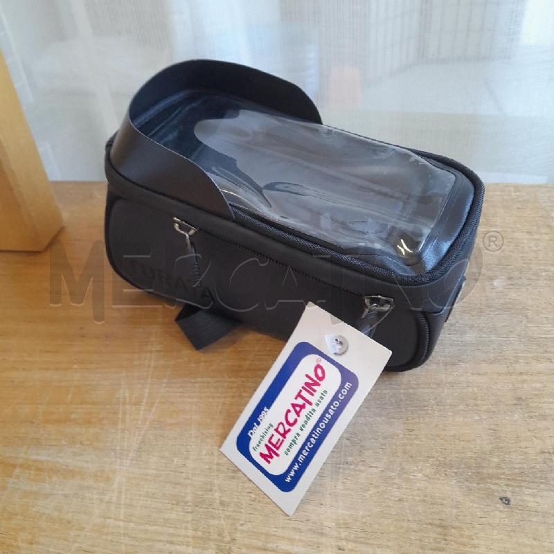 BORSA PER BICICLETTA CON PORTACELLULARE | Mercatino dell'Usato Sondrio 1