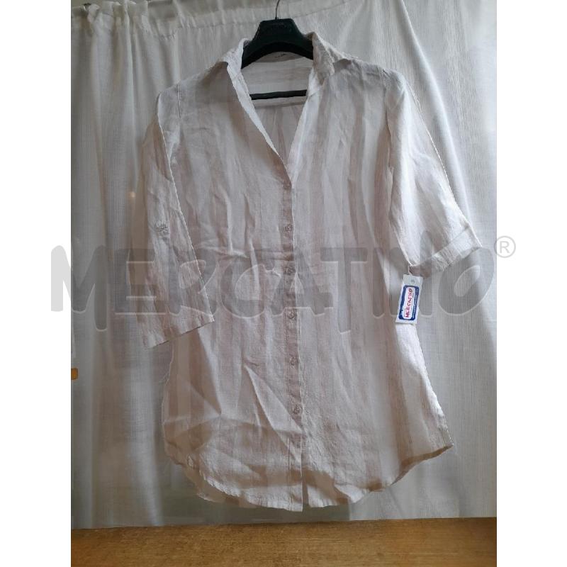 CAMICIA DONNA LUNGA T.LINO CALZEDONIA | Mercatino dell'Usato Sondrio 1