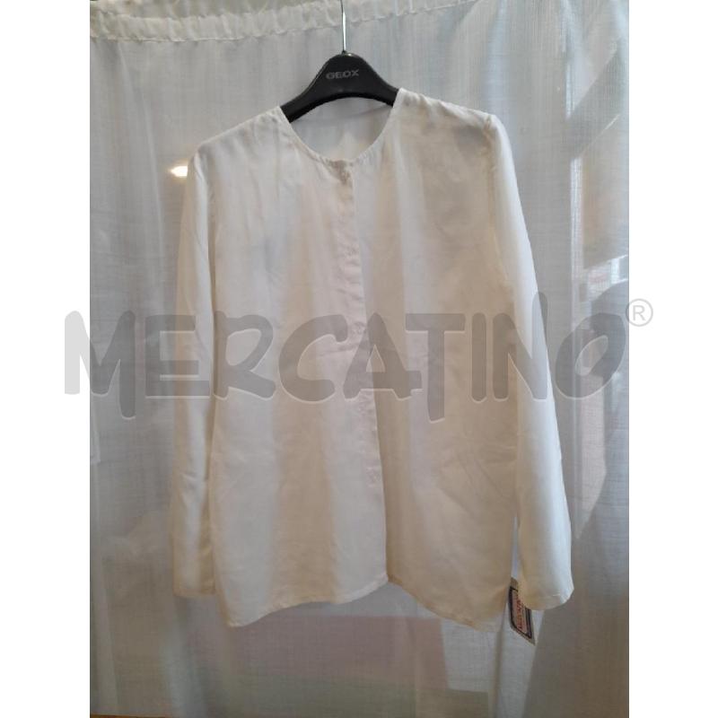 CAMICIA DONNA SETA BIANCA | Mercatino dell'Usato Sondrio 1