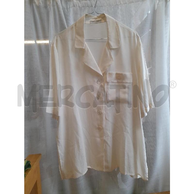 CAMICIA DONNA SETA BIANCA | Mercatino dell'Usato Sondrio 1