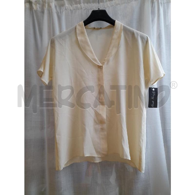 CAMICIA DONNA SETA PANNA G.ARMANI | Mercatino dell'Usato Sondrio 1