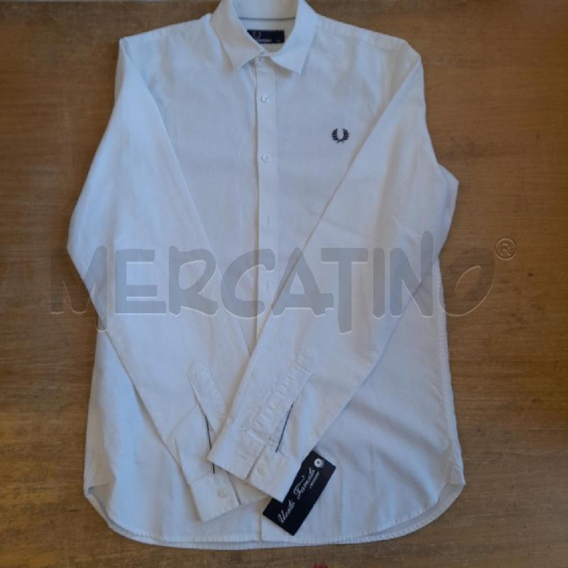 CAMICIA UOMO FRED PERRY BIANCA | Mercatino dell'Usato Sondrio 1