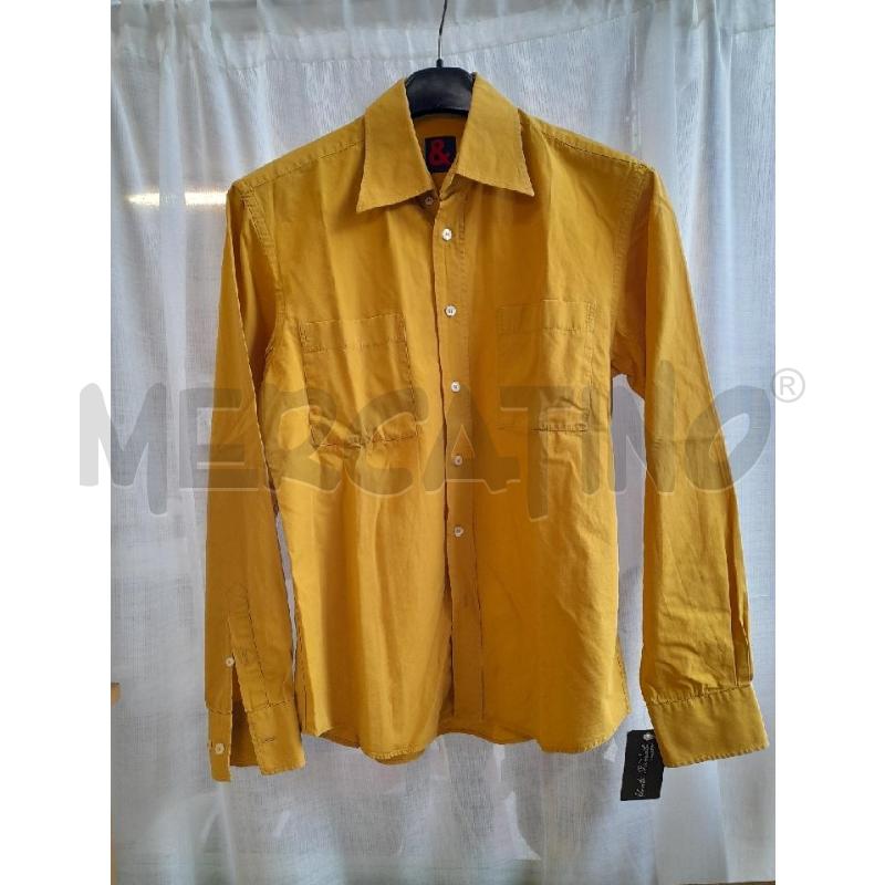 CAMICIA UOMO GIALLO D&G | Mercatino dell'Usato Sondrio 1