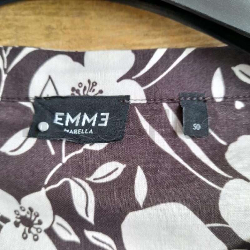 CAMICIONE EMME MARELLA COTONE MARRONE | Mercatino dell'Usato Sondrio 2