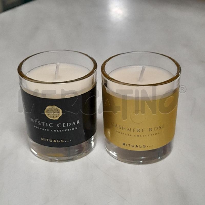 CANDELE RITUALS 2 PZ | Mercatino dell'Usato Sondrio 1