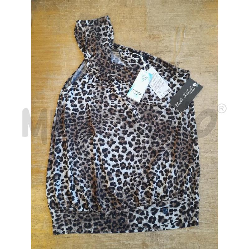 CANOTTA DONNA GUESS MONOSPALLA MACULATA | Mercatino dell'Usato Sondrio 1