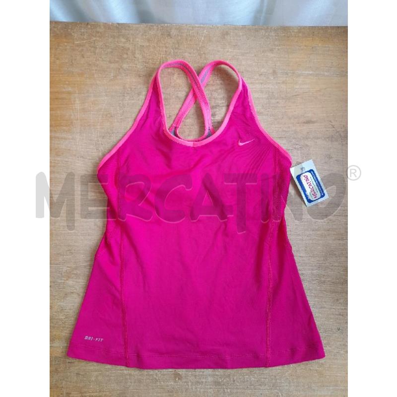 CANOTTA DONNA SPORT NIKE FUCSIA | Mercatino dell'Usato Sondrio 1