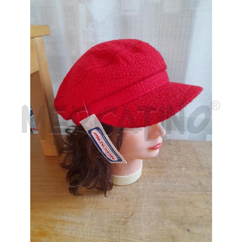 CAPPELLO DONNA ROSSO ZARA | Mercatino dell'Usato Sondrio 1