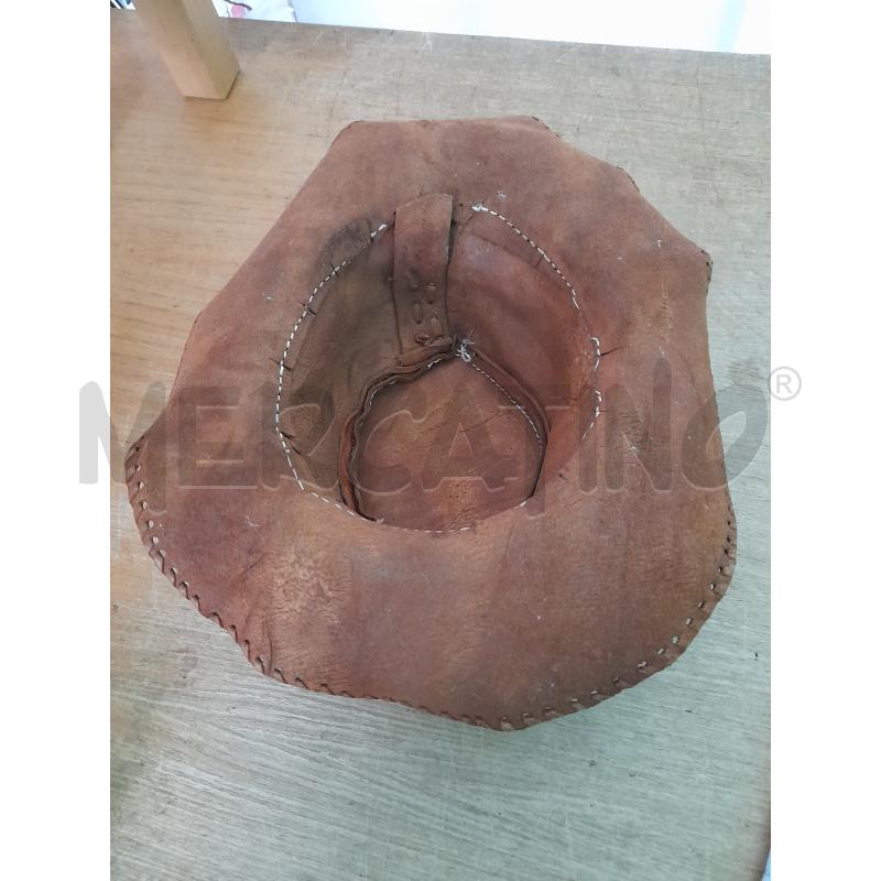CAPPELLO UOMO CUOIO | Mercatino dell'Usato Sondrio