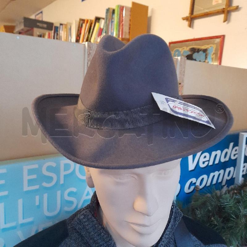 CAPPELLO UOMO GRIGIO LANA | Mercatino dell'Usato Sondrio 1