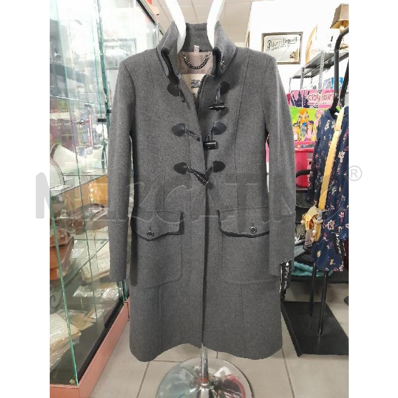 CAPPOTTO DONNA BURBERRY GRIGIO | Mercatino dell'Usato Sondrio 1