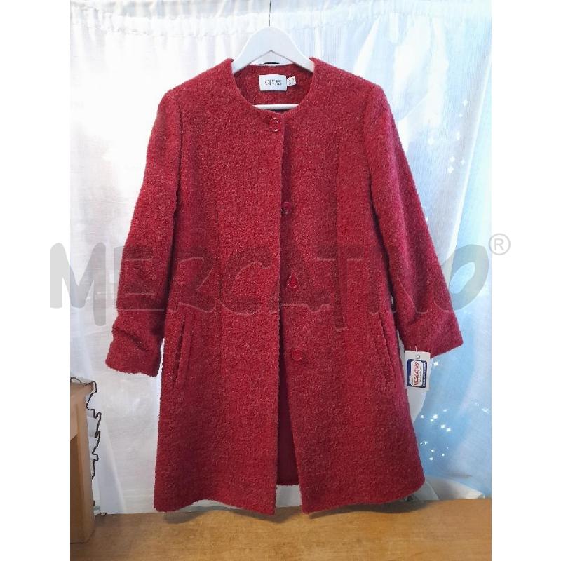 CAPPOTTO DONNA ROSSO CIVAS | Mercatino dell'Usato Sondrio 1