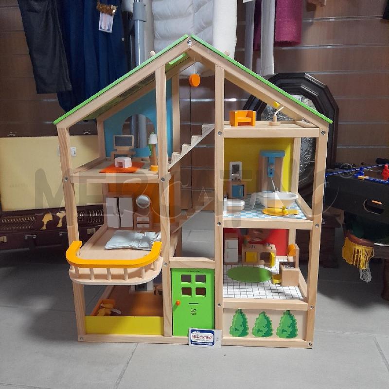 CASA BAMBOLE LEGNO HAPE | Mercatino dell'Usato Sondrio 1