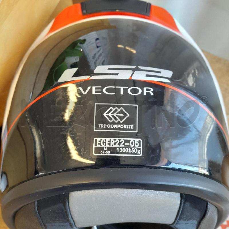 CASCO MOTO INTEGRALE LS2 VECTOR | Mercatino dell'Usato Sondrio 3