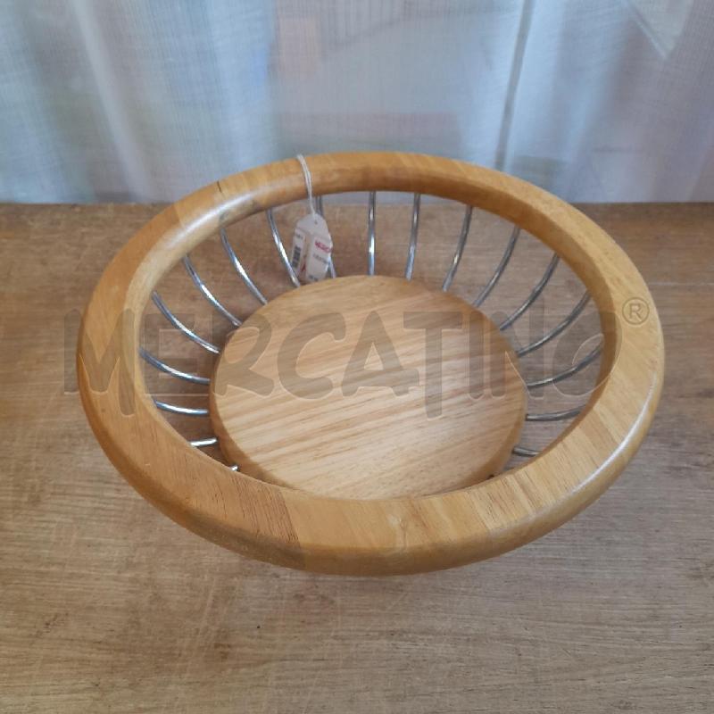 CESTINO FRUTTA LEGNO | Mercatino dell'Usato Sondrio 1