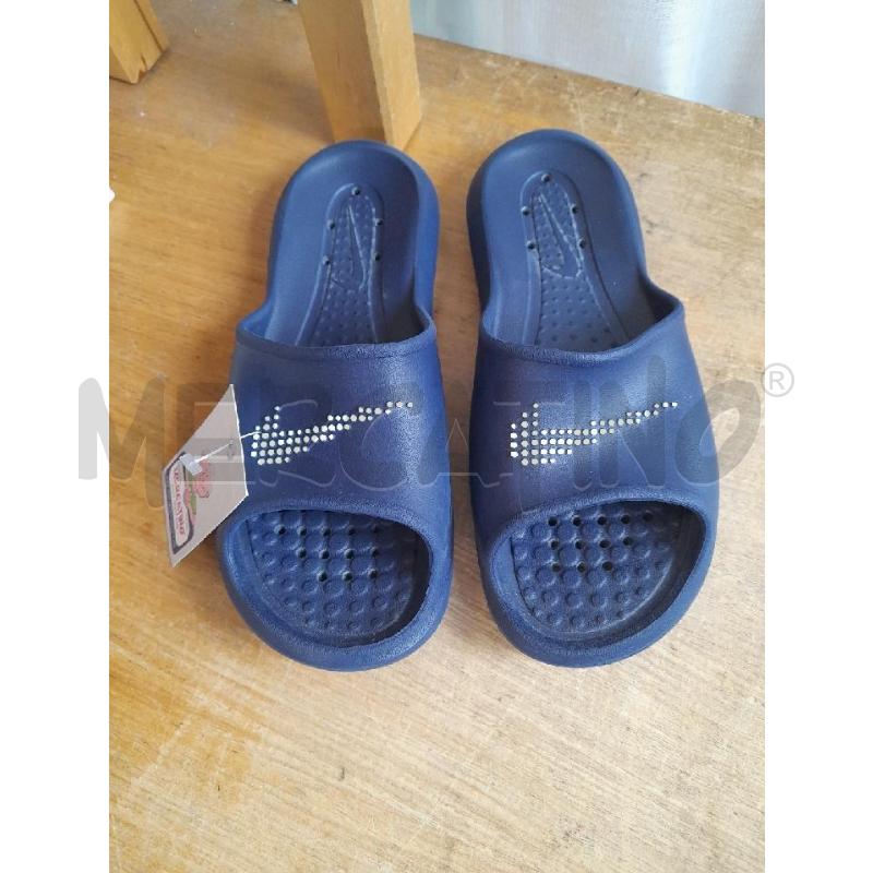 CIABATTE DONNA GOMMA BLU NIKE | Mercatino dell'Usato Sondrio 1