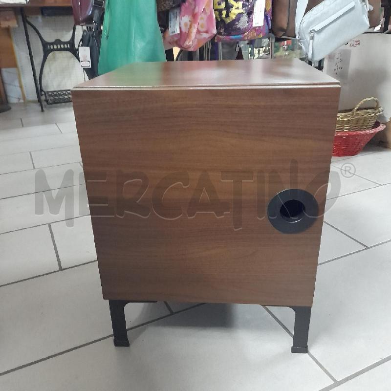 COMODINO VINTAGE MARRONE | Mercatino dell'Usato Sondrio 1