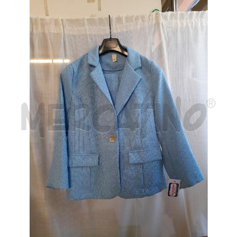 COMPLETO DONNA PANTALONE CELESTE | Mercatino dell'Usato Sondrio 1