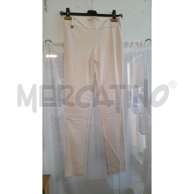 COMPLETO PANTALONE E TOP PINKO AVORIO | Mercatino dell'Usato Sondrio 2