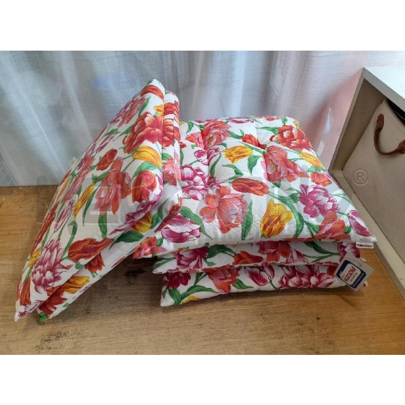 COPRI SEDIE VALLESUSA A FIORI 5 PZ | Mercatino dell'Usato Sondrio 1