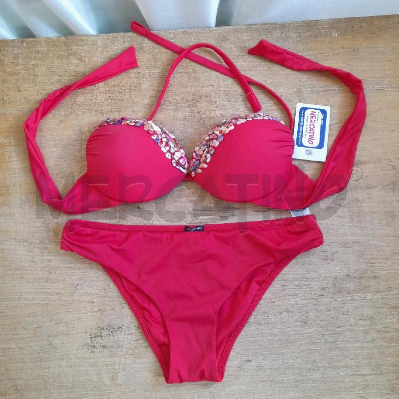 COSTUME DONNA CALZEDONIA ROSSO | Mercatino dell'Usato Sondrio 1